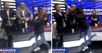 ”არ უნდა აომოთ იქ ხალხი, შენ ხარ ქუჩის ქალი…” – ნახეთ ნონა მამულაშვილმა დავით ლორიას პირდაპირ ეთერში ფიზიკურად დაუპირისპირდა